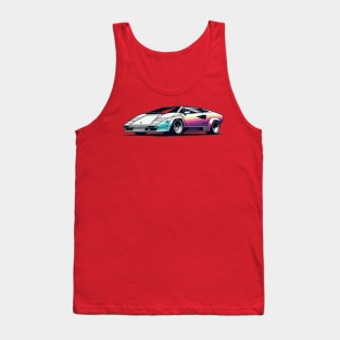 Lamborghini Countach Tank Top